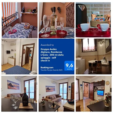 Gruppo Aedes Alghero, Residenza L'isola - 200 Mt Dalla Lejlighed