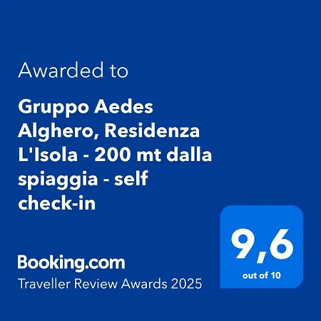 Gruppo Aedes Alghero, Residenza L'isola - 200 Mt Dalla * Alghero